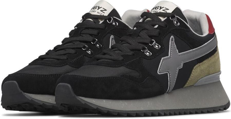 W6YZ Sneakers laag 'YAK-M.' olijfgroen - Foto 2