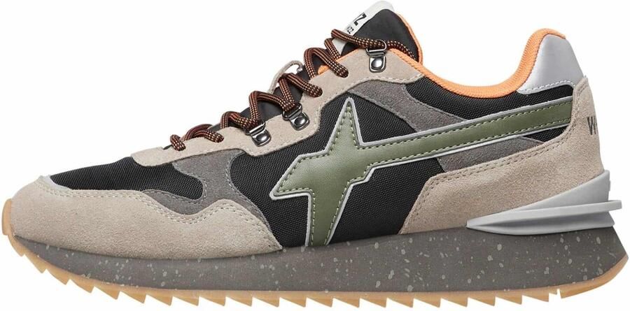 W6YZ Sneakers laag 'YAK-M.' zwart