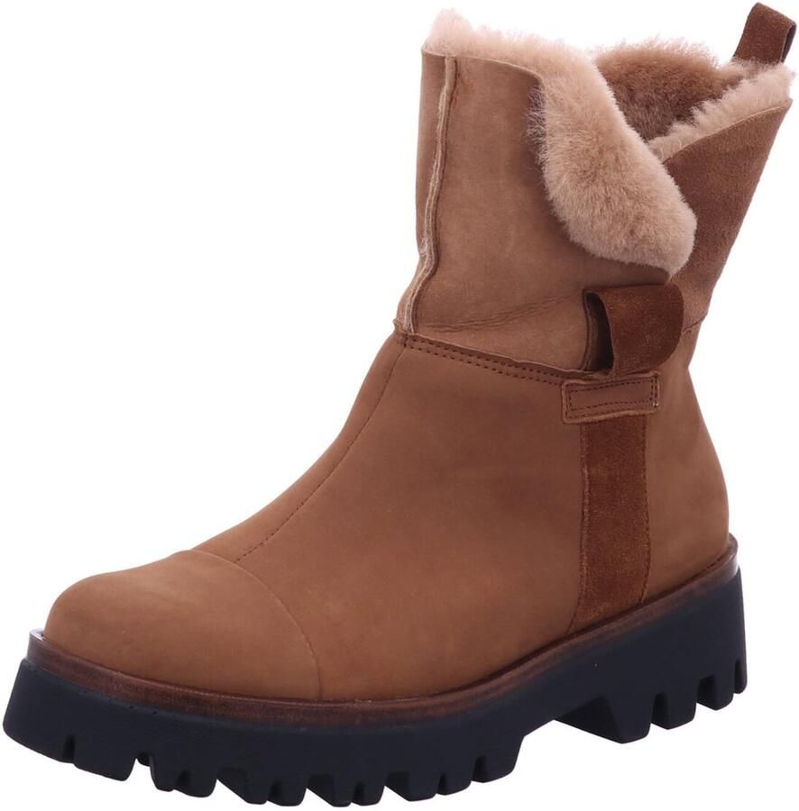 WALDLÄUFER Boots 'Winterstiefel Damen 732804 300 141 Nubukleder in braun' bruin - Foto 3