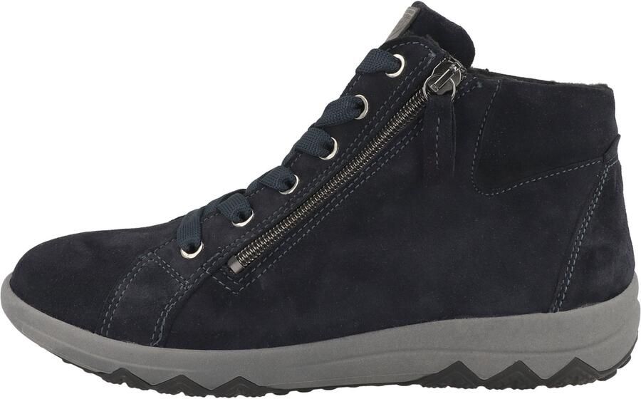 Wäldlaufer Waldlaufer 961801-H-Teresa Hoge sneakers Veterboots Dames veterschoenen Dames sneakersHalf-hoge schoenen Blauw - Foto 8
