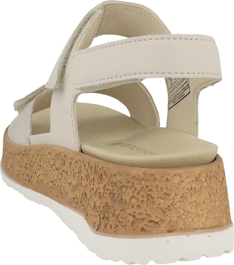 WALDLAUFER Waldläufer Sandalen met Hak Dames H-libby Leer Beige - Foto 6