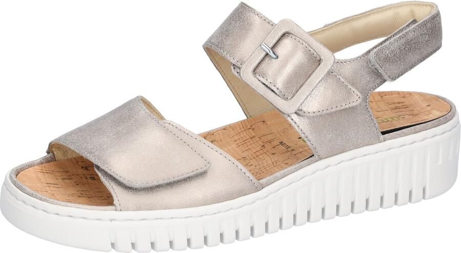 Waldläufer Plateausandalen H-Willow Zomerschoen klittenbandschoen comfortabele schoen met kurken voetbed H-wijdte - Foto 6