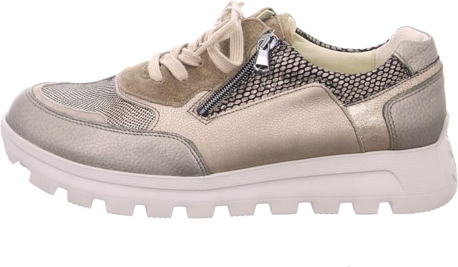 WALDLÄUFER Sneakers laag 'Ajala' ombergrijs rose-goud zwart zilver - Foto 3