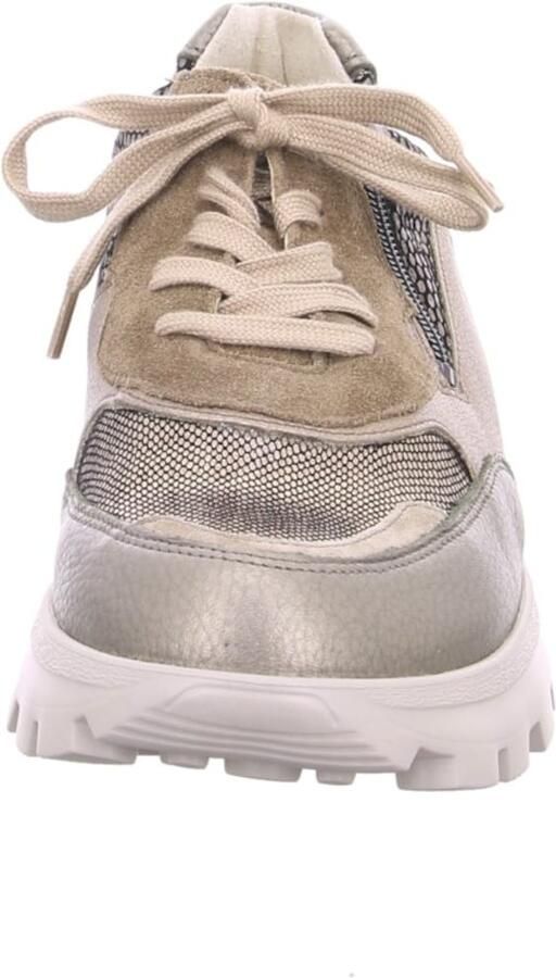 WALDLÄUFER Sneakers laag 'Ajala' ombergrijs rose-goud zwart zilver - Foto 4
