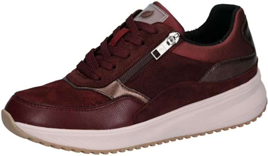 WALDLÄUFER Sneakers laag bordeaux zwart