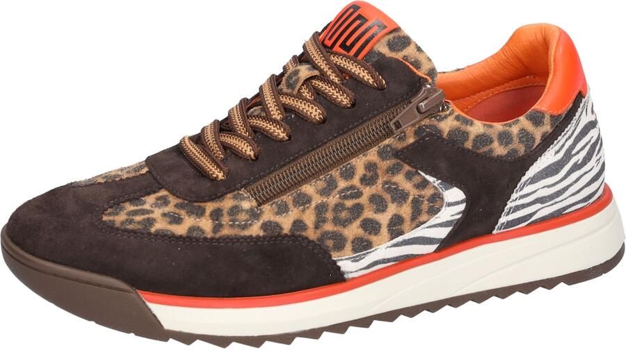 WALDLÄUFER Sneakers laag camel bruin oranje