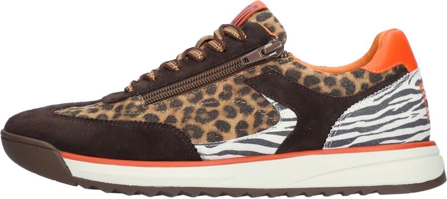 WALDLÄUFER Sneakers laag camel bruin oranje - Foto 3