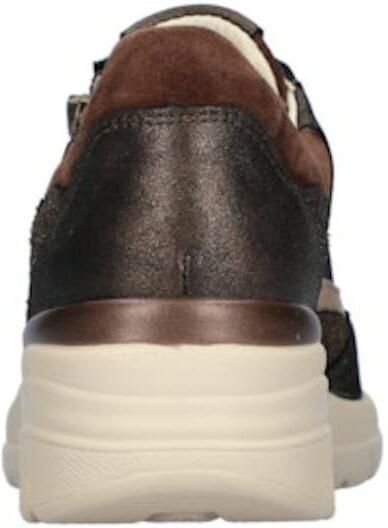 WALDLAUFER Waldläufer Lage Sneakers Dames H Carla Leer Bruin - Foto 5