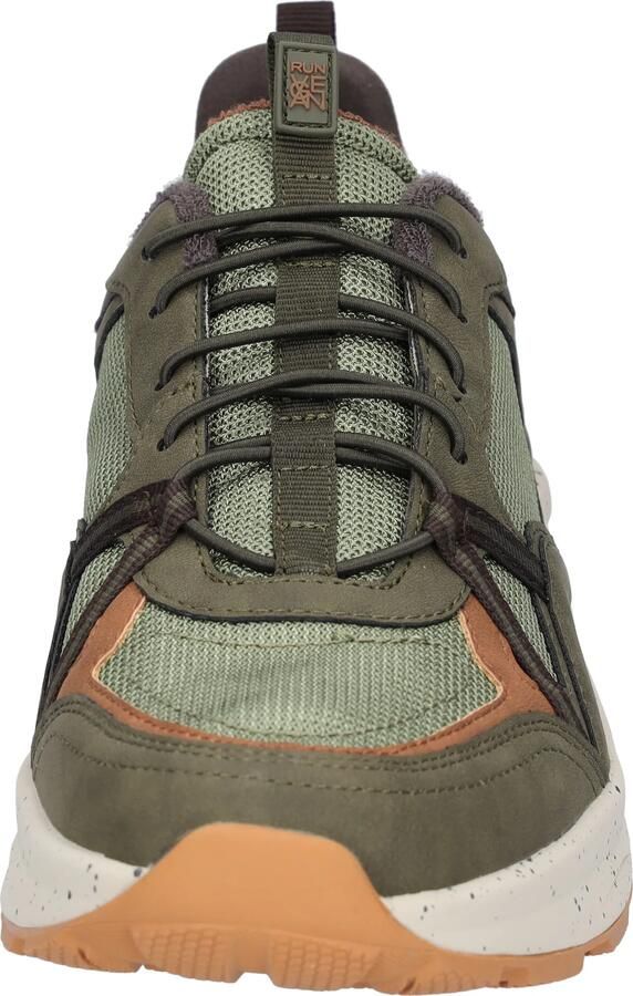 WALDLÄUFER Sneakers laag cognac groen lichtgroen - Foto 4
