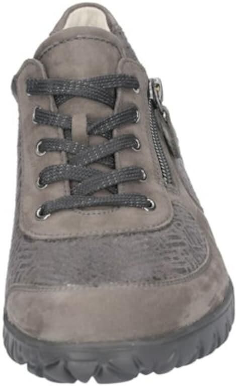 WALDLÄUFER Veterschoen 'Komfort Schnürschuh Damen H89001-242 Echtleder in grau' grijs - Foto 16