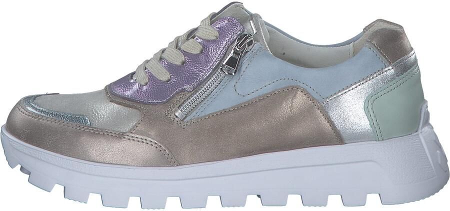 WALDLÄUFER Sneakers laag 'H-Ajala' donkerbeige opaal lila zilver - Foto 2