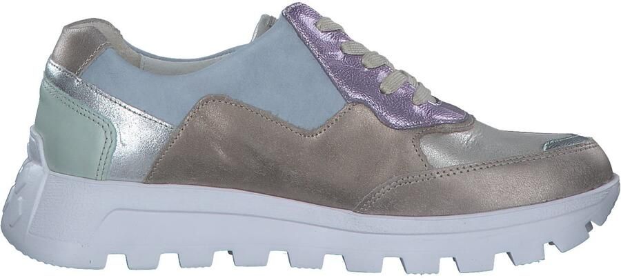 WALDLÄUFER Sneakers laag 'H-Ajala' donkerbeige opaal lila zilver - Foto 7