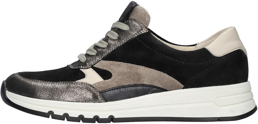 WALDLÄUFER Sneakers laag 'H-April' grafiet aardetinten lichtgrijs zwart - Foto 5
