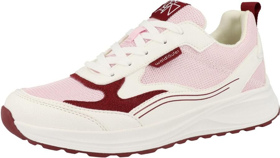 WALDLÄUFER Sneakers laag 'Laila' cyclaam rosa wit - Foto 2