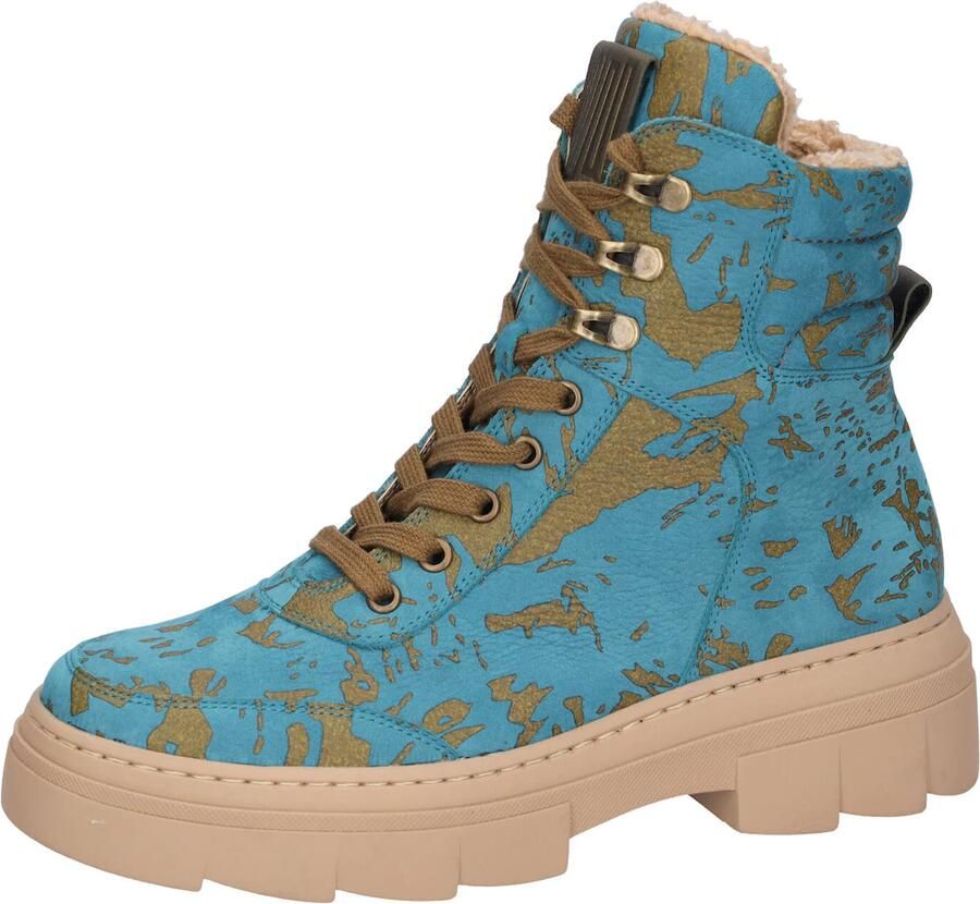 WALDLÄUFER Veterlaarsjes 'H-Saiga' turquoise bruin - Foto 6
