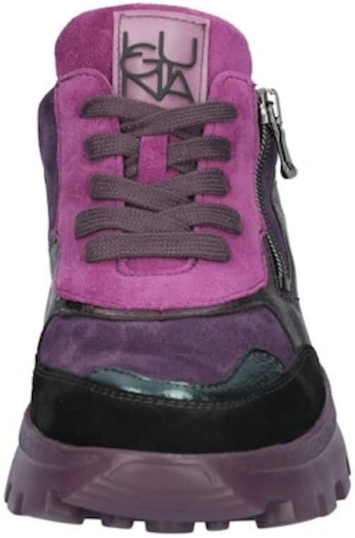 WALDLÄUFER Veterschoen donkerlila pink zwart - Foto 4