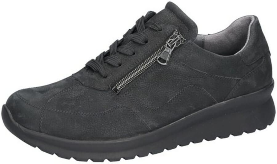 WALDLÄUFER Veterschoen zwart