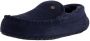 Warmbat Earlwood Suede Heren Pantoffels Dark navy - Thumbnail 5