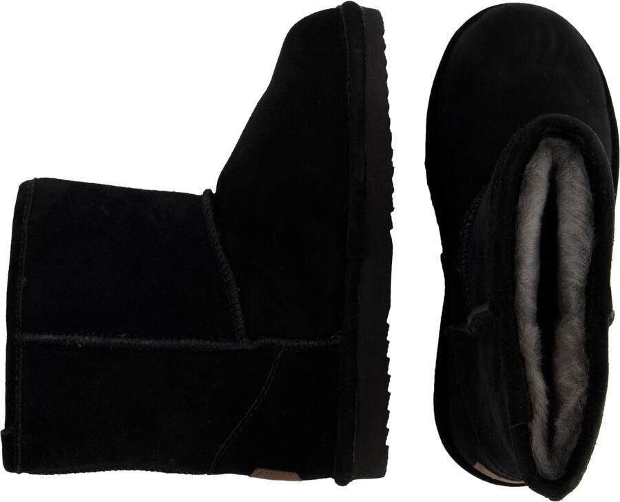 Warmbat Comfortabele Kangaroo Dameslaarzen Black Dames - Foto 5