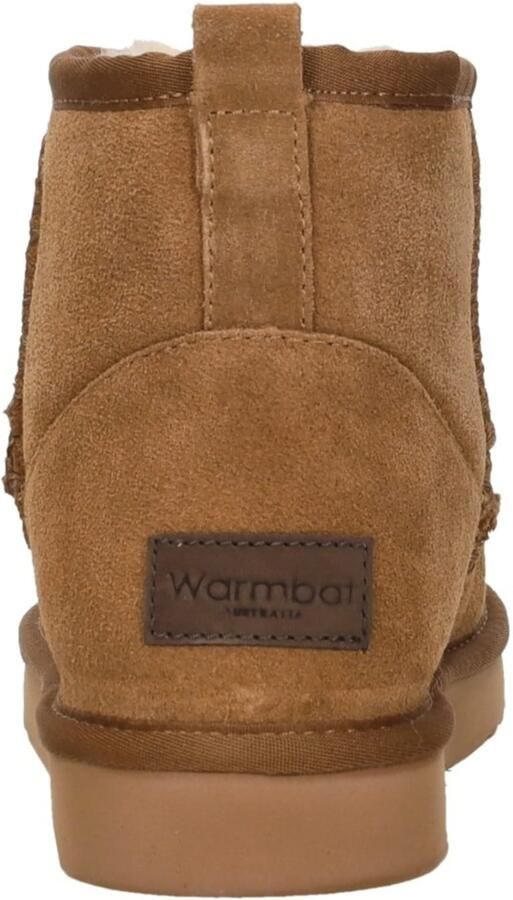 Warmbat Wallaby Suede boot Stitch Dames Laarzen Cognac - Foto 11