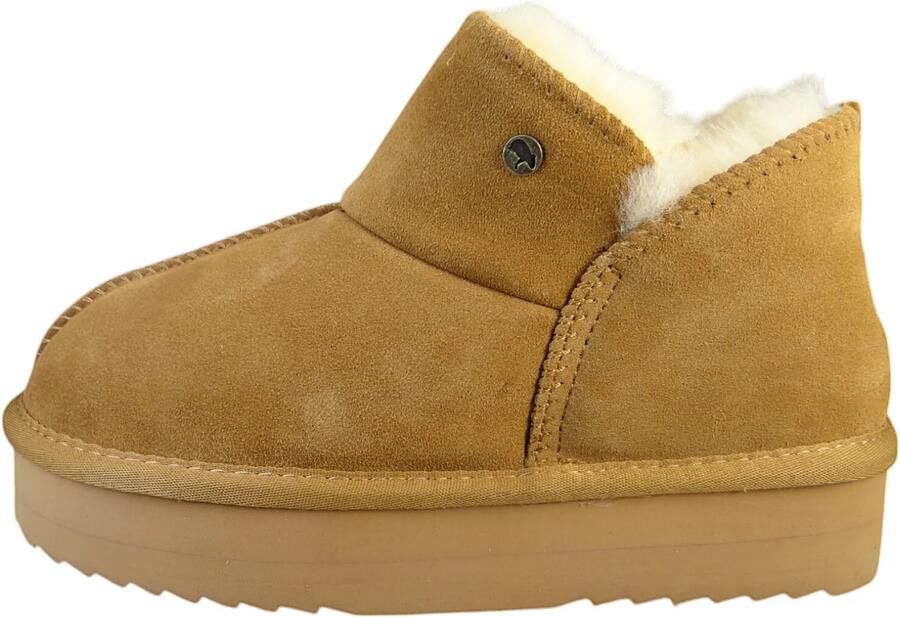 Warmbat Australia Warmbat Willow Plateau dames gevoerde boot Cognac - Foto 2