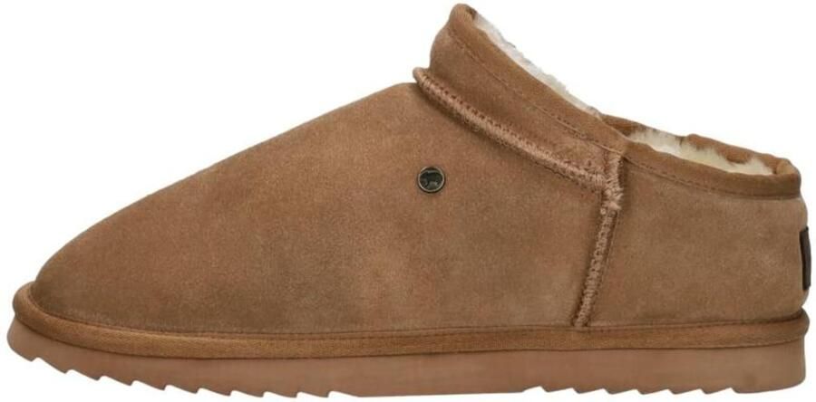 Warmbat Heren Suède Pantoffel voor de Herfst Brown - Foto 7