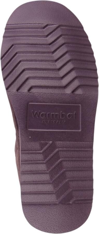 Warmbat WLW321063 dames pantoffel (gesloten hiel) rood - Foto 4