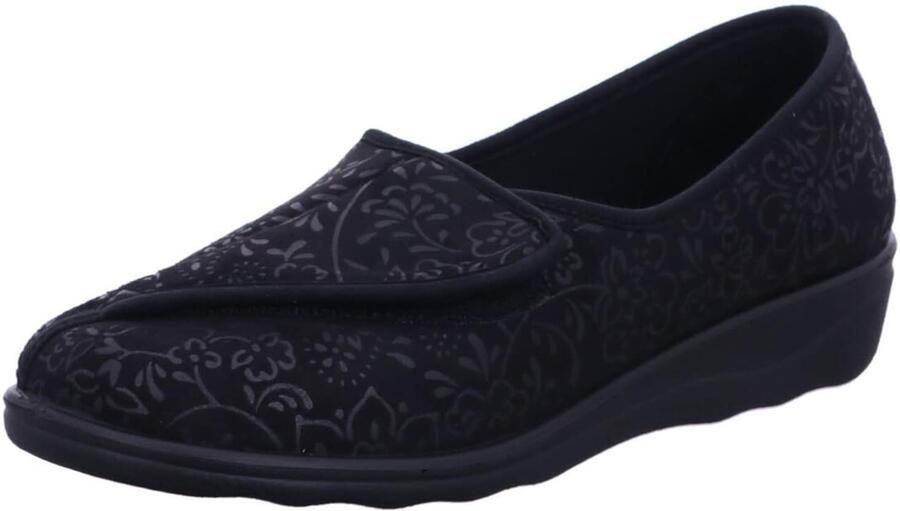 Westland Instappers 'Hausschuh Damen 28904 175100 Textil in schwarz' zwart - Foto 5