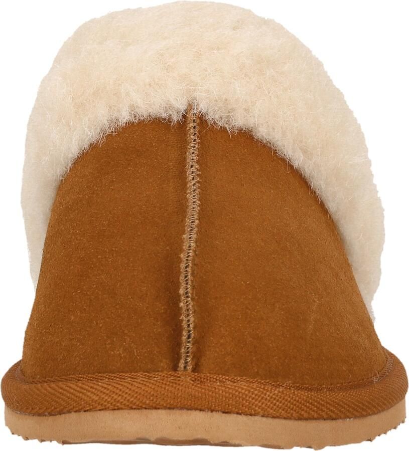 WHISTLER Pantoffels Carini W Leather Warm Slipper Pantoffel Clog Muilezel Flats met bontkraag - Foto 3
