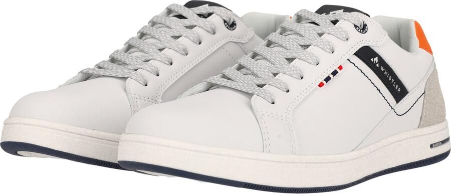 Whistler Sneakers laag 'Marpe' lichtgrijs oranje zwart wit - Foto 3