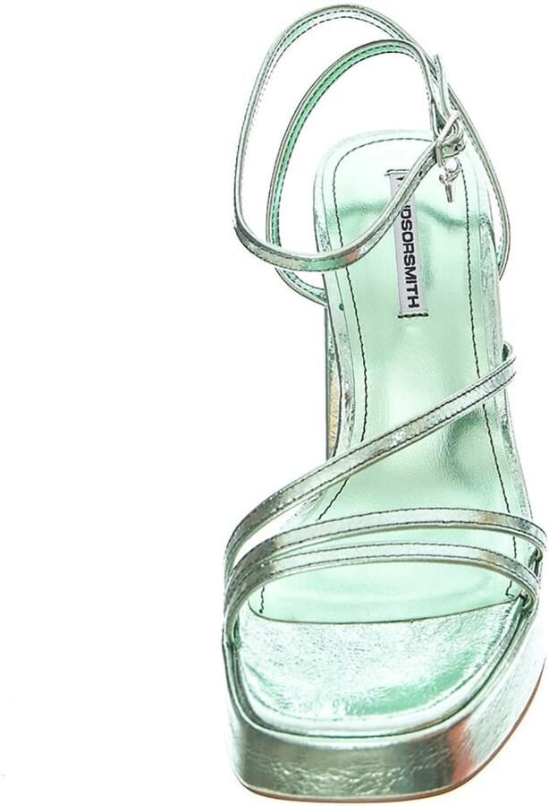 Windsor Smith Sandaal 'CHARMS MINT CRINKLE FOIL MINT' groen - Foto 3