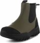 Woden Magda Track Waterproof Chelsea boots Enkellaarsjes Dames Groen - Thumbnail 3