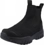 Woden Magda Rubber Track Boot Black Zwart Dames - Thumbnail 4