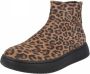 Woden Abbi Enkelboots Enkellaarsjes Dames Camel - Thumbnail 3