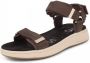 Woden Stijlvolle en comfortabele Line sandaal met verstelbare bandjes Brown Dames - Thumbnail 5