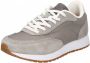 Woden Zachte Suède en Nylon Sneaker Gray Dames - Thumbnail 3