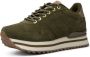 Woden Eigentijdse Suede Plateau Sneaker Green Dames - Thumbnail 3