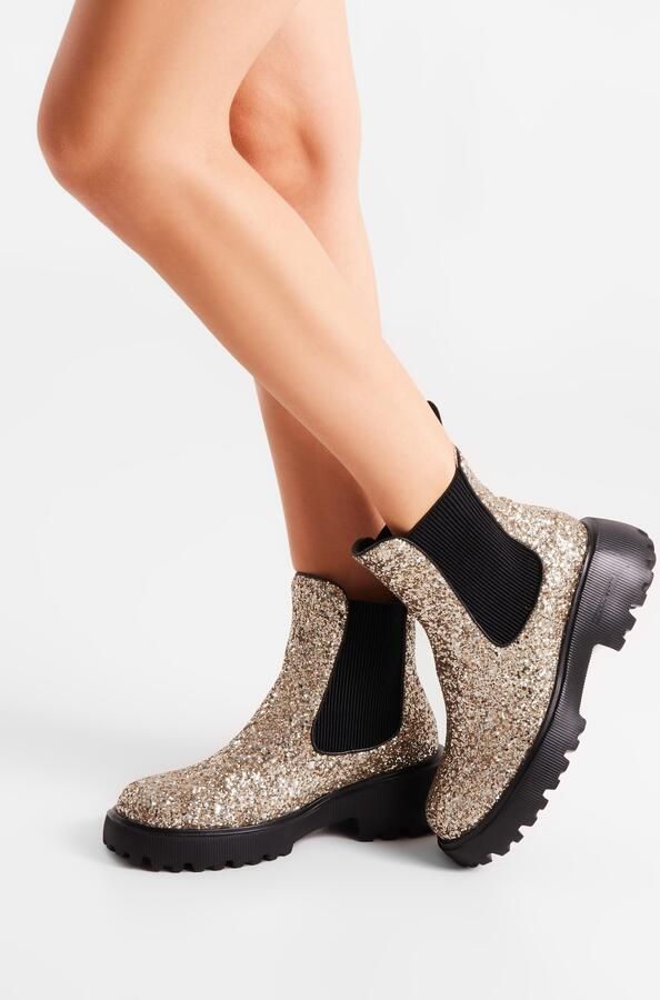 WODEN Boots 'Aya Glitter' goud - Foto 5