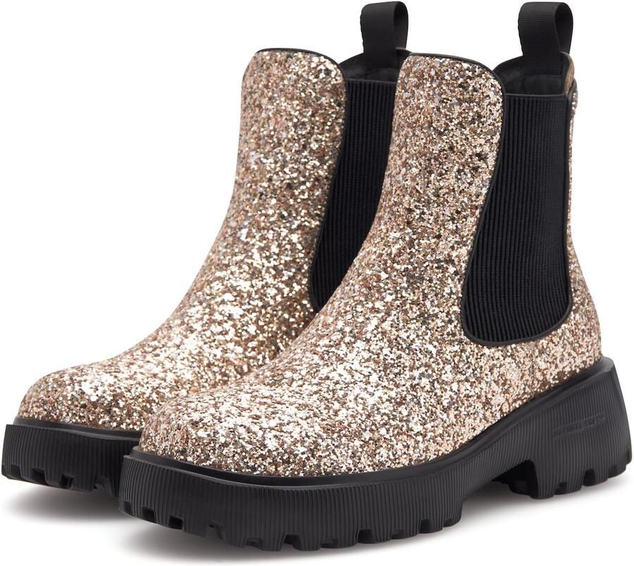 WODEN Boots 'Aya Glitter' goud - Foto 2