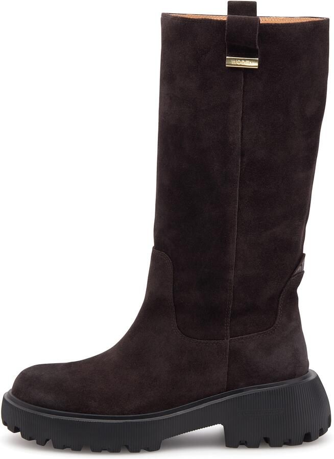 WODEN Boots chocoladebruin