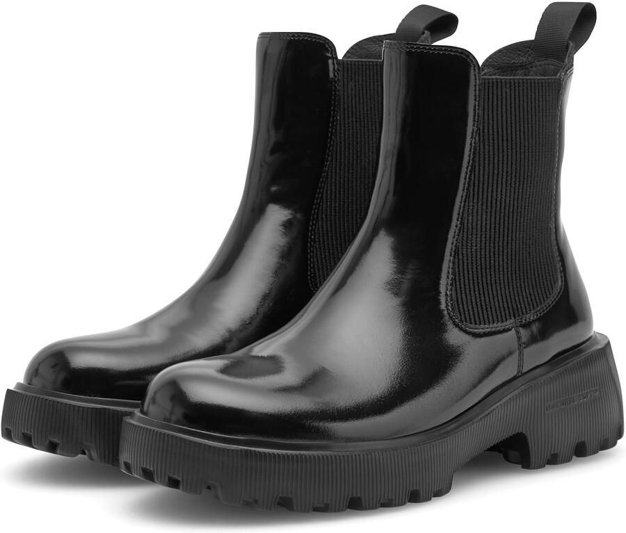 WODEN Chelsea boots 'Aya Patent' zwart - Foto 3