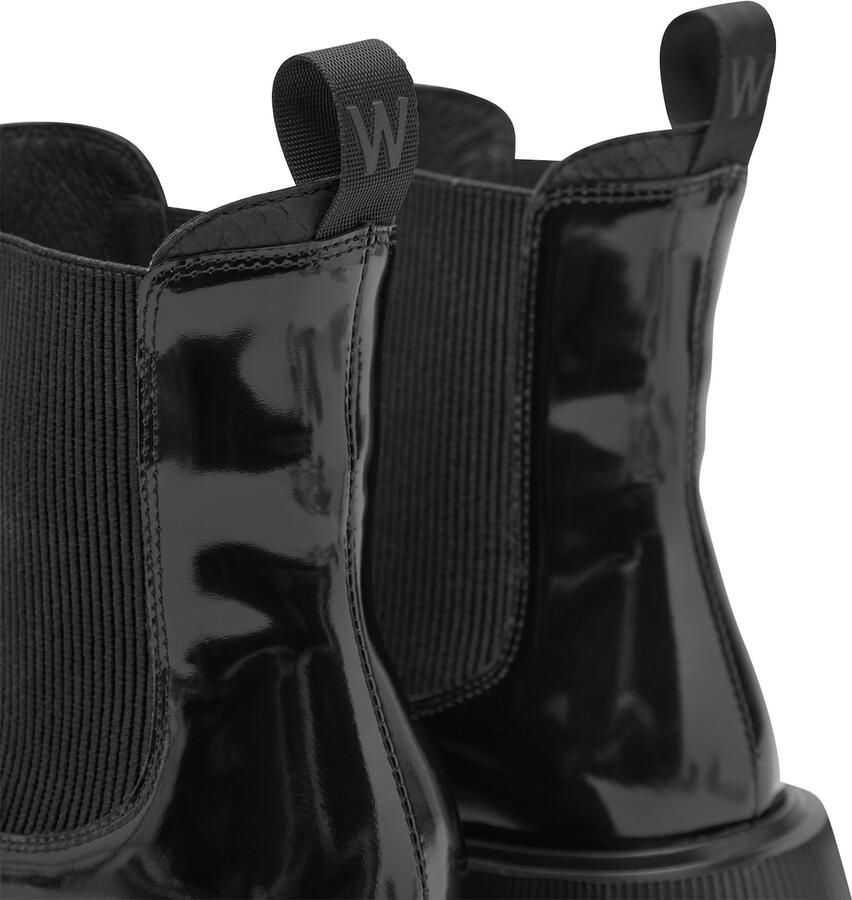 WODEN Chelsea boots 'Aya Patent' zwart - Foto 2