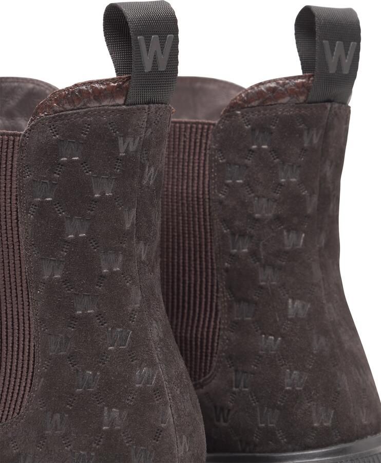 WODEN Chelsea boots 'Aya Warm' chocoladebruin - Foto 3