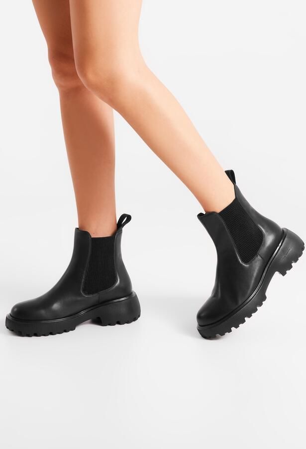 WODEN Chelsea boots 'Aya' zwart - Foto 4