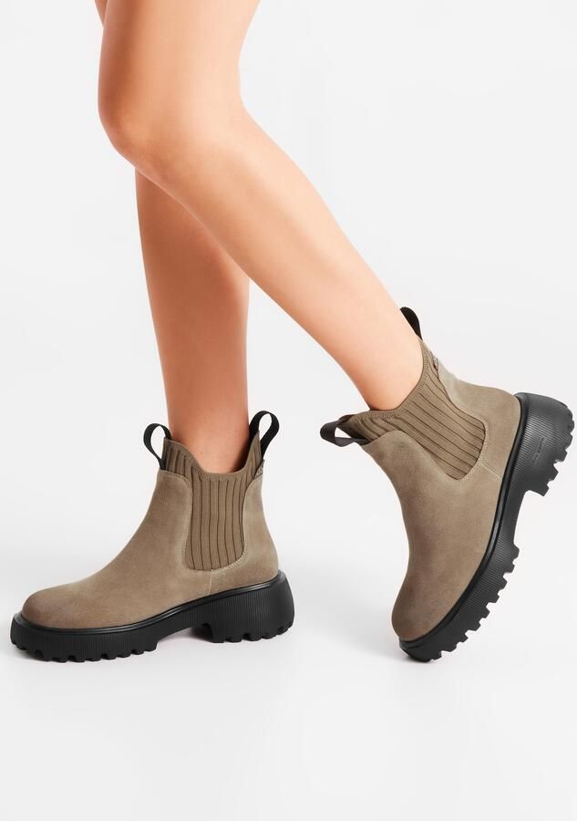 WODEN Chelsea boots 'Isabella' lichtbruin - Foto 4