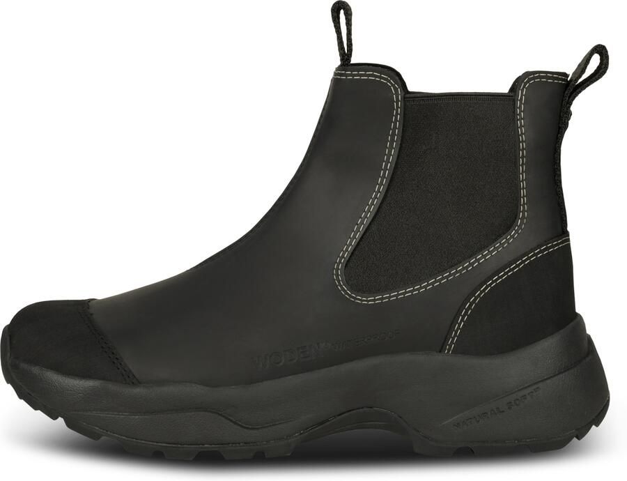 Woden Siri Waterproof Chelsea boots zwart Dames - Foto 3