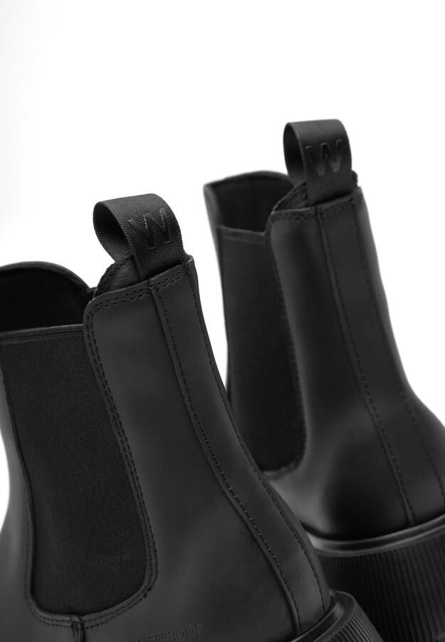 WODEN Enkellaarsje ' Aya Waterproof ' zwart - Foto 3
