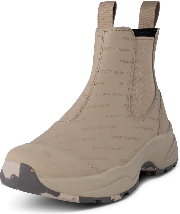 WODEN Enkellaarsje 'Siri Heritage' beige