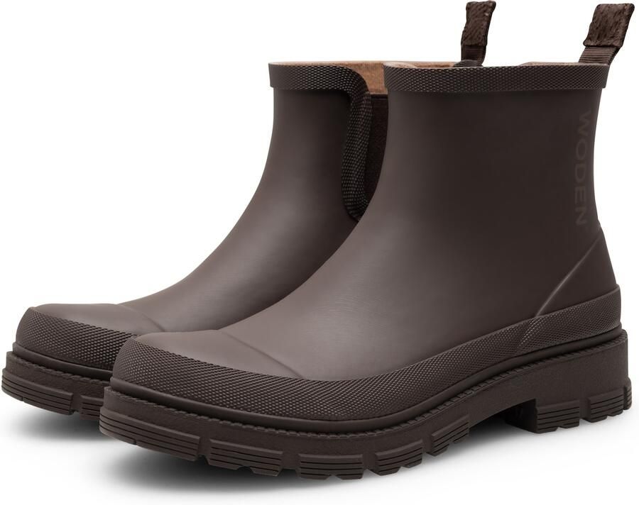 WODEN Enkellaarsjes 'Alison Waterproof' chocoladebruin - Foto 2