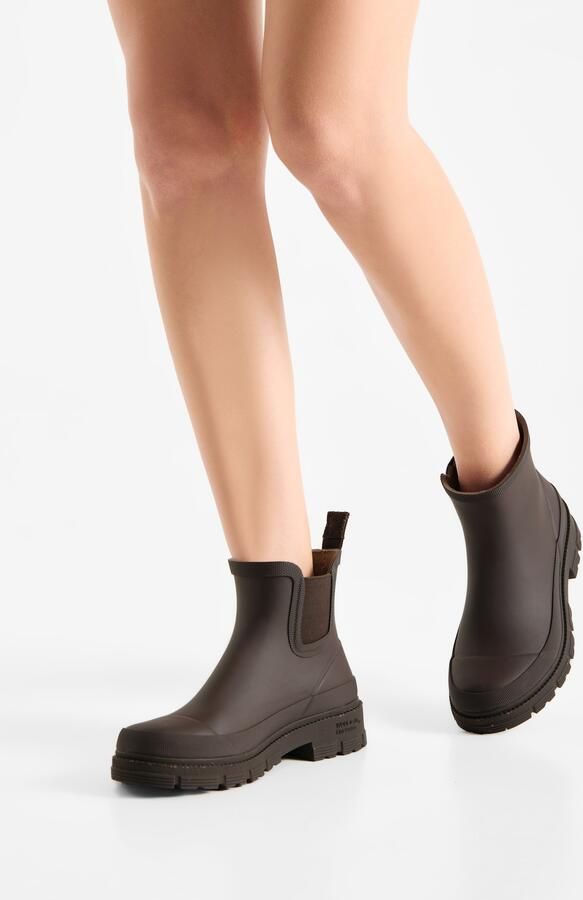 WODEN Enkellaarsjes 'Alison Waterproof' chocoladebruin - Foto 3